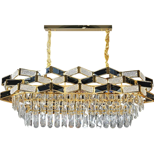 علاقي مودرن ذهبي E14*14 مقاس 1000*350 ملم