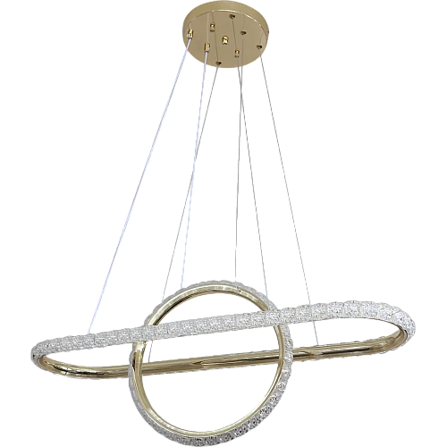 علاقي مودرن ذهبي لون الانارة 3 اضاءات واط 55