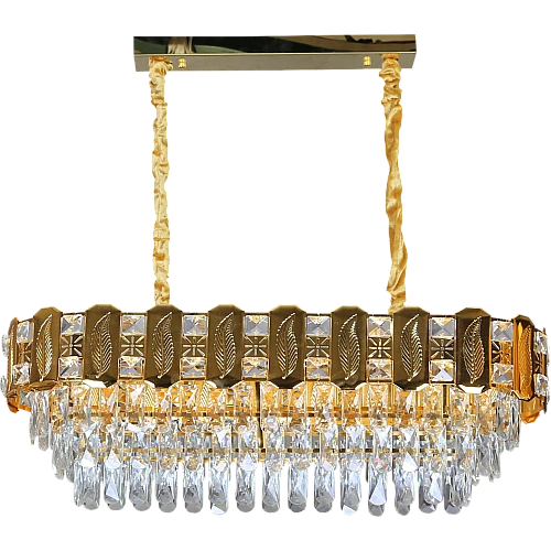 علاقي مودرن ذهبي E14*14 مقاس 1000*350 ملم