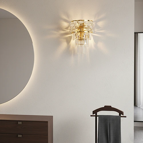 ابليك مودرن ذهبي E14*2