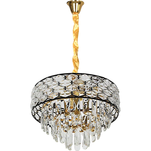 علاقي مودرن اسود + ذهبي E14*5