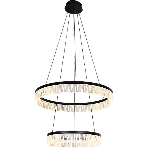 علاقي مودرن 400 لون الانارة 600 اسود لون الانارة 3 اضاءات واط 36