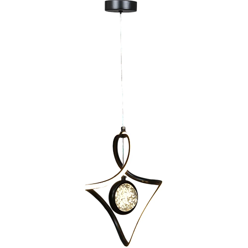 علاقي مودرن اسود لون الانارة 3 اضاءات واط 18