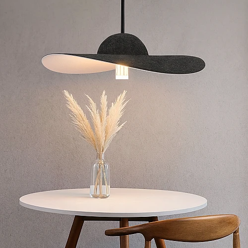 علاقي مودرن رمادي E27*1L قطر 800 ملم