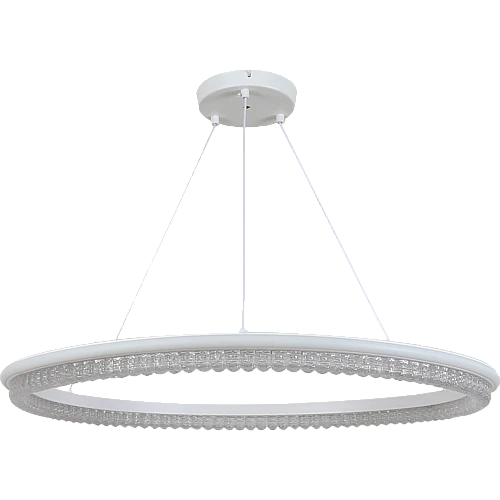 نجف مودرن أبيض لون الانارة 3 أضاءات 115 واط مقاس 800 ملم