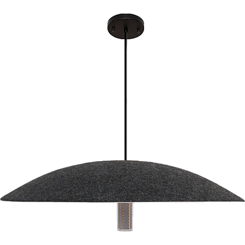 علاقي مودرن رمادي E27*1L قطر 460 ملم