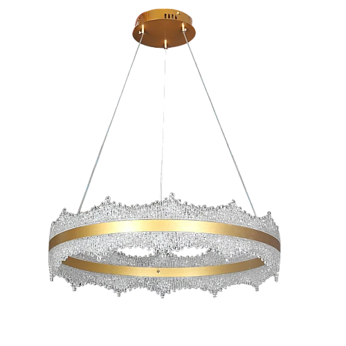 علاقي مودرن ذهبي لون الانارة 3 اضاءات 85 واط مقاس 600 ملم