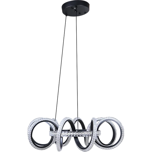 علاقي مودرن اسود لون الانارة 3 اضاءات واط 115