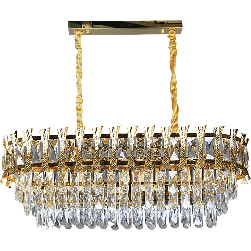 علاقي مودرن ذهبي E14*14 مقاس 1000*350 ملم