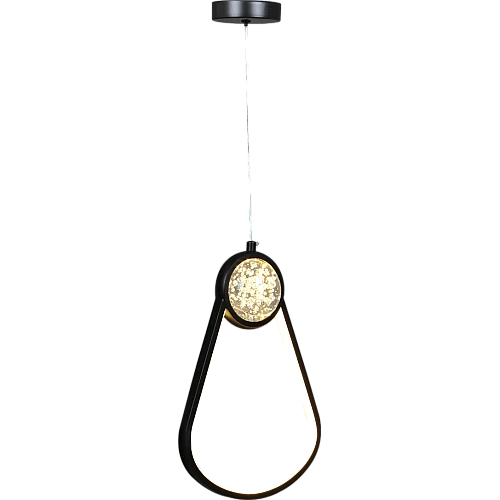 علاقي مودرن اسود لون الانارة 3 اضاءات واط 9