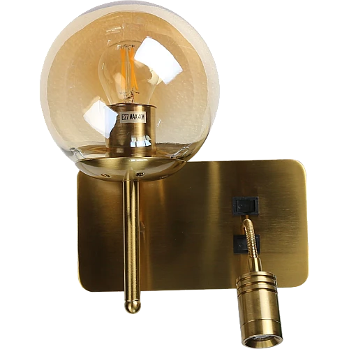 إضاءة ابليك حائط مودرن مفرد زيتي E27*1L