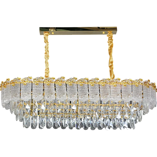 علاقي مودرن ذهبي E14*14 مقاس 1000*350 ملم