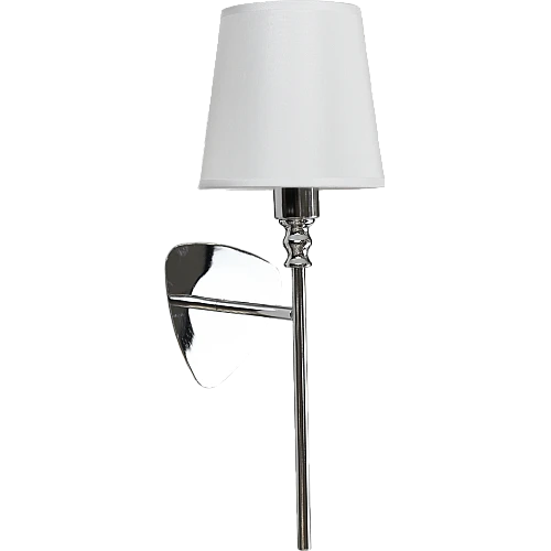 إضاءة ابليك حائط مودرن مفرد فضي E14*1L