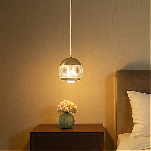 علاقي مودرن ذهبي لون الانارة 3اضاءات 9 واط مفرد