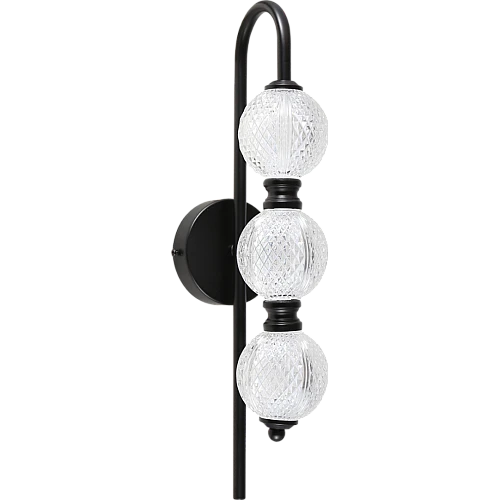 ابليك مودرن اسود لون الانارة 3 اضاءات 15 واط