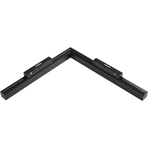 كشاف مجرى مسطرة بنل زاوية L لون انارة 3 اضاءات ثلجي 24 واط (المخفي يحتاج ترنس)