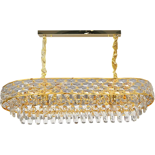 علاقي مودرن ذهبي E14*14 مقاس 1000*350 ملم