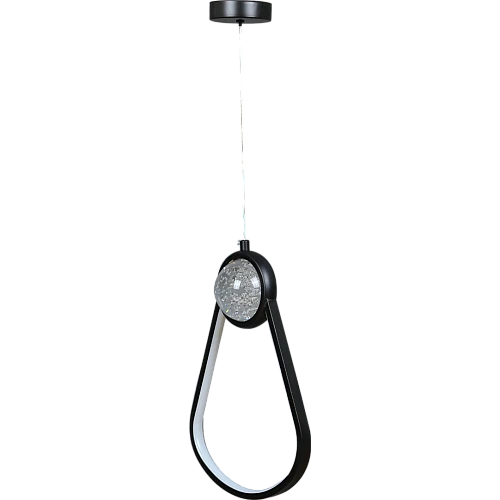 علاقي مودرن اسود لون الانارة 3 اضاءات واط 9