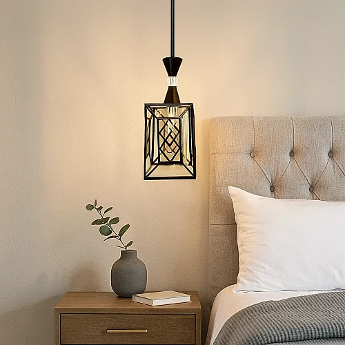 علاقي مودرن اسود E27*1