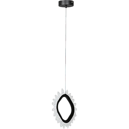 علاقي مودرن 2 متر اسود لون الانارة 3 اضاءات واط 12