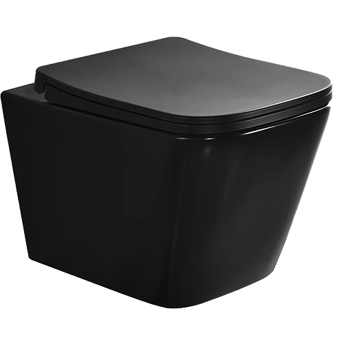 كرسي معلق مربع غطاء اكريليك اسود مقاس 18 سم (تُضاف رسوم الأوزان الثقيلة)