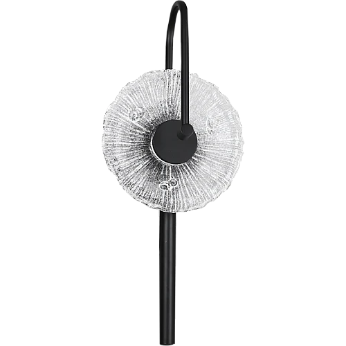 ابليك مودرن اسود لون الانارة 3 اضاءات واط 5 مقاس 420 ملم