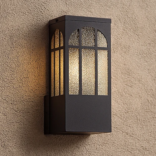 فانوس جداري خارجي اسود E27