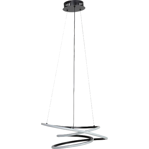 علاقي مودرن اسود لون الانارة 3 اضاءات 75 واط