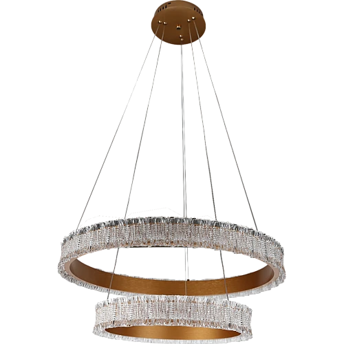 نجف مودرن ذهبي لون الانارة 3 اضاءات 400*600 125 واط