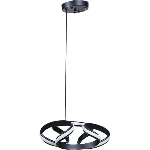 علاقي مودرن اسود لون الانارة 3 اضاءات واط 65