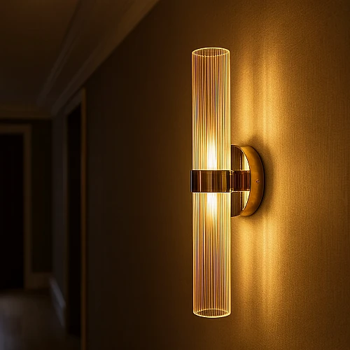 ابليك موردن ذهبي لون الانارة 3اضاءات واط 7