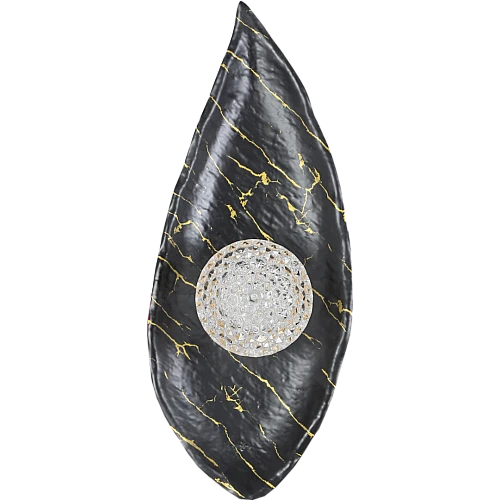 ابليك مودرن اسود لون الانارة ذهبي لون الانارة 3 اضاءات واط 5