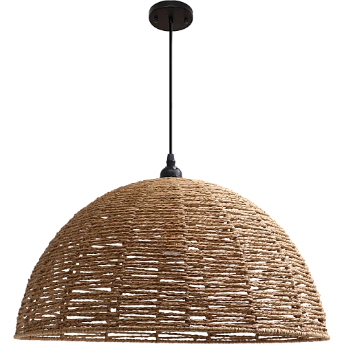 نجف مودرن بني E27*1 مقاس 50 سم