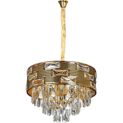 علاقي مودرن ذهبي E14*5 قطر 40 سم