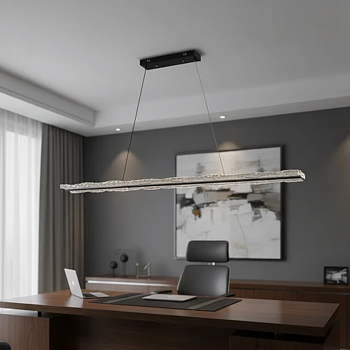 علاقي مودرن اسود لون الانارة 3 اضاءات W65