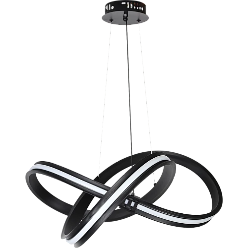 علاقي مودرن اسود لون الانارة 3 اضاءات 60 واط