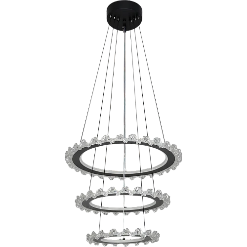 علاقي مودرن 200* 400 * 600 اسود لون الانارة 3 اضاءات واط 150