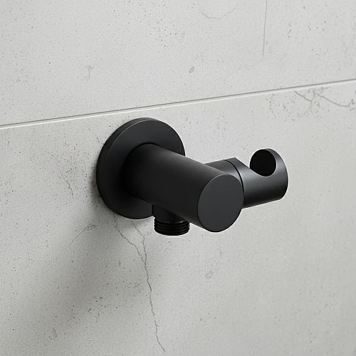 صباب مخفي مع حامل مدور اسود