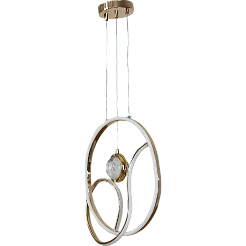 علاقي مودرن ذهبي لون الانارة 3 اضاءات 85 واط 