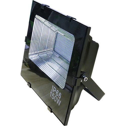 كشاف خارجي إنارة لون الاضاءة اصفر طاقة شمسية مع ريموت تحكم مزود بحساس ضوء 150 واط