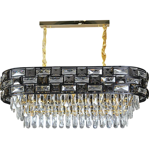 علاقي مودرن اسود + ذهبيE14*10 800*300