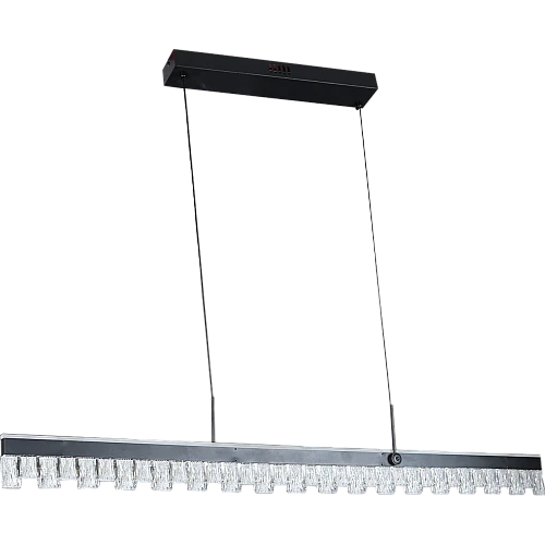 علاقي مودرن اسود لون الانارة 3 اضاءات واط 55 مقاس 1200 ملم