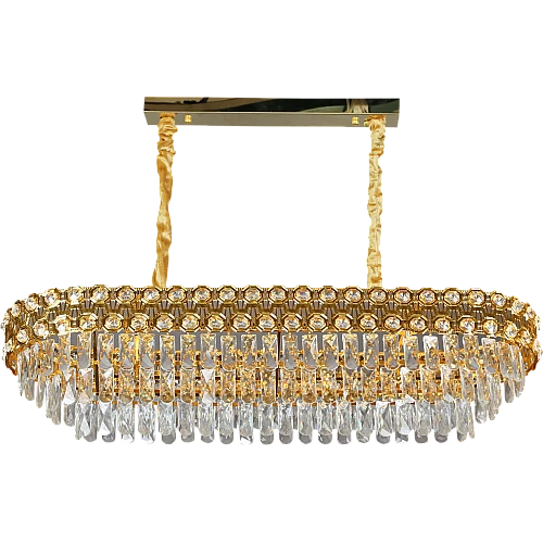 علاقي مودرن ذهبي E14*14 مقاس 1000*3500 ملم