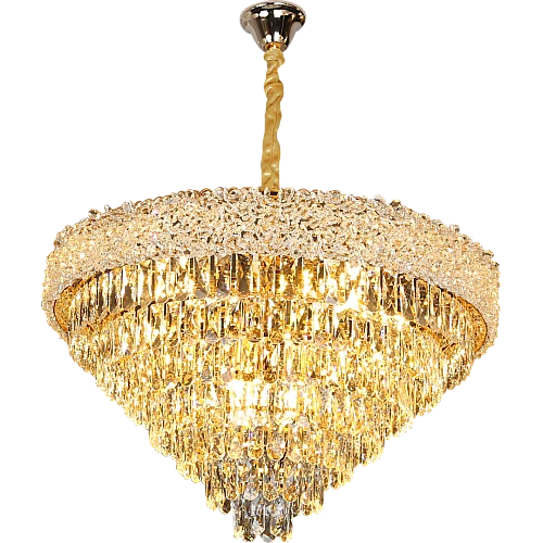 علاقي مودرن ذهبي E14*15 مقاس 800 ملم