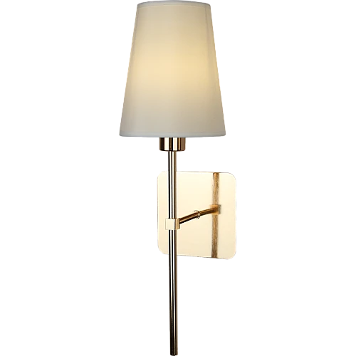  صورة منتج إضاءة ابليك حائط مودرن مفرد ذهبي E14*1L موديل WA/D6140/1FGD