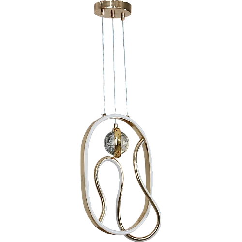 علاقي مودرن ذهبي لون الانارة 3 اضاءات 85 واط 