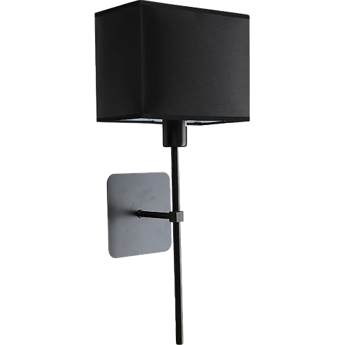 إضاءة ابليك حائط مودرن مفرد اسود E14*1L