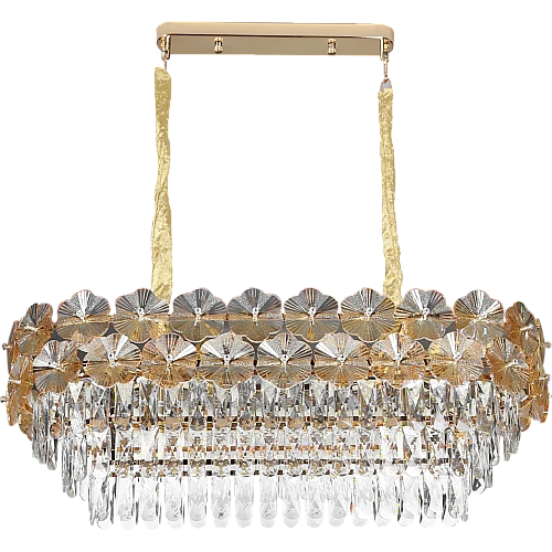 علاقي مودرن ذهبي E14*10 مقاس 800*300 ملم