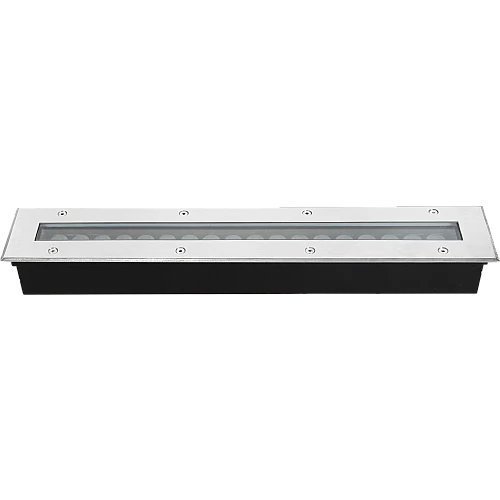 كشاف ارضي دفن لون انارة اصفر مسطرة 18 واط مقاس 50*7 سم