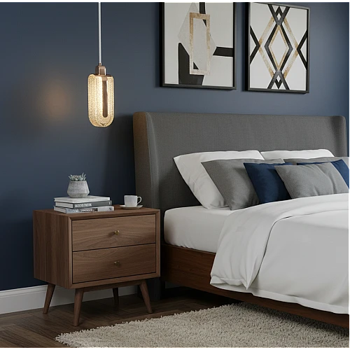 نجف مودرن ذهبي لون الانارة 3اضاءات 7 واط مفرد